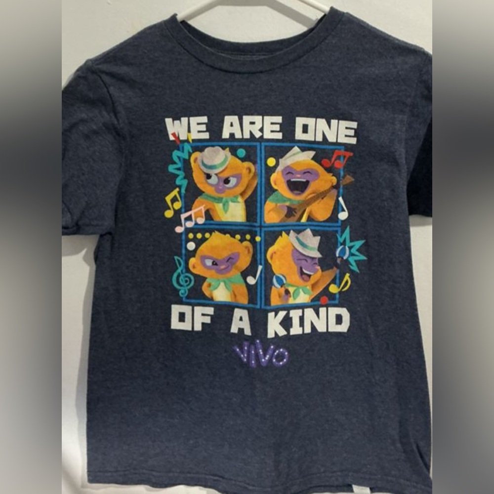 Vivo Kids Tee - Dark Blue with Fun Graphic